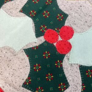 Candy Cane Table Runner