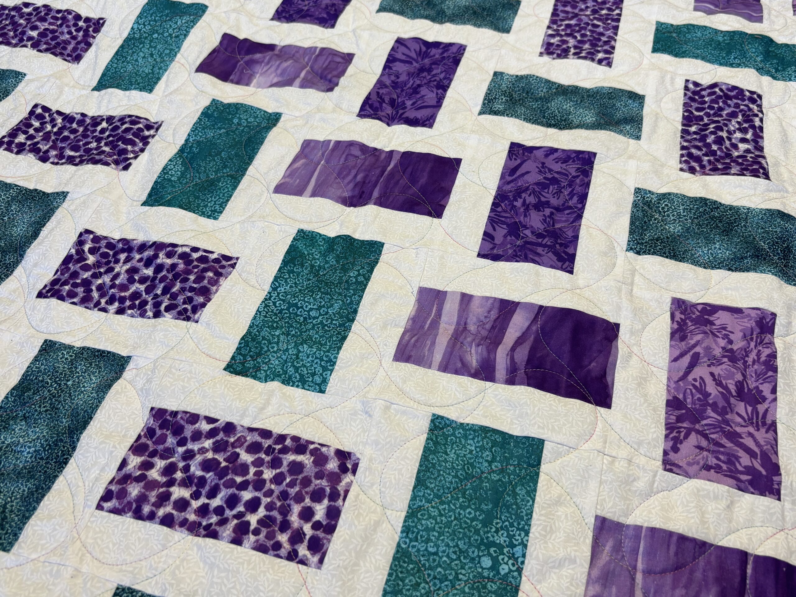 Purple/Aqua Rectangles - Image 2